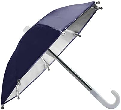 FantasyBear UV Protection Phone Umbrella pentru soare, Cupa de aspirație de aspirație reglabilă universală Umbrelă pentru telefon,