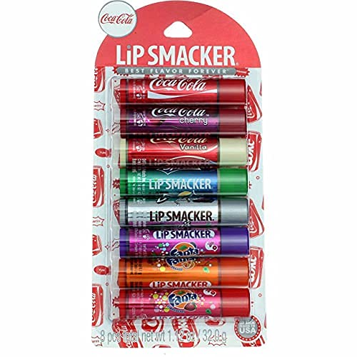 Lip Smackers Party Pack Luciu de buze, Coca-Cola 8 ea