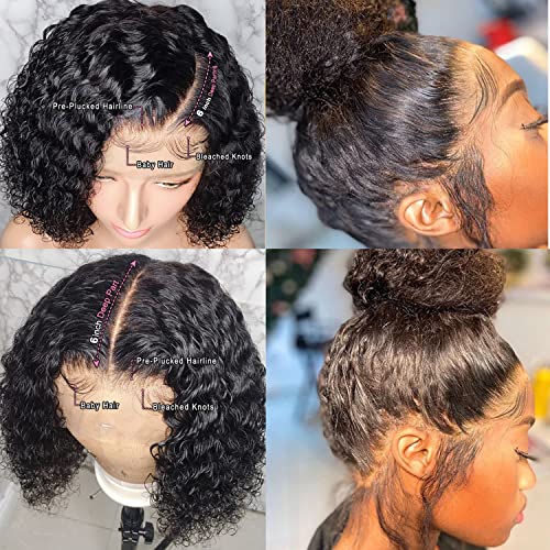 Peruci frontale din dantelă 13x6 pentru Femei negre perucă din dantelă pre smulsă Glueless Brazilian Remy peruci din păr uman