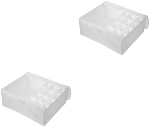 Zerodeko 2pcs lenjerie de corp cutie de depozitare haine sertare cutii de depozitare pentru haine Dresser sertare șosete depozitare
