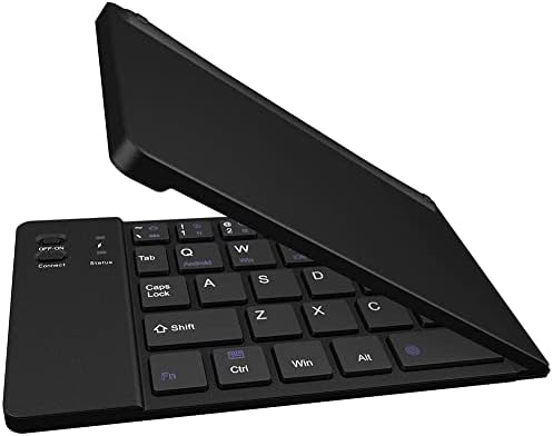 Lucrări de Cellet Ultra Slim pliere Wireless Bluetooth tastatură compatibil cu onoare 10 Lite Cu telefon HolderStand-reîncărcabilă