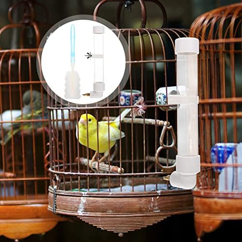 Distribuitor de apă pentru iepuri Ipetboom alimentator de prepeliță 3 seturi de papagal alimentator automat de apă alimentator