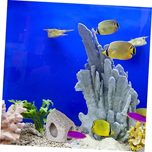 IPETBOOM 3PCS Ornament de piatră Aquatic Tank Rock Rock Creștere pentru ceramică pește acvariu habitat creveți animal de companie