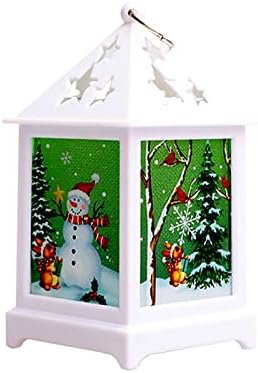 Recuzări decorative Cadouri de Crăciun Stele pe tot ce cer Modele de Crăciun Square Lămpi decorative cu vânt Lumini mici de