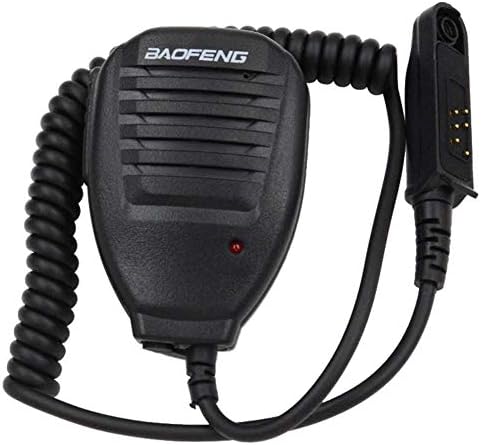TENQ Difuzor microfon pentru Baofeng UV-9R Plus BF-A58/9700/R760 GT-3WP Walkie Talkie