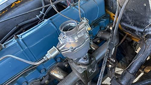 Rochester B 1 Carburator de baril se potrivește 1950-1959 Chevy & GMC 235 in-line 6 cilindri 3,8l 3852cc 235cu.
