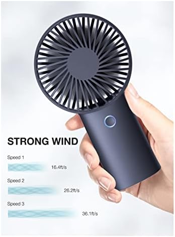 DFSYDS Fan-mini ventilator USB portabil vânt puternic baterie reîncărcabilă liniștită Ventilator portabil Ventilator de Răcire