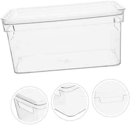 Cutie BESTonZON cutie de depozitare transparentă Organizator sertar pentru machiaj recipient transparent cu capac Organizator