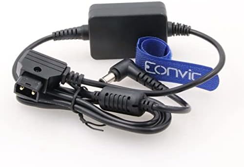 Adaptor Eonvic D-Tap la DC Cablu de alimentare pentru butoi pentru Sony PXW FX9 FX6 Cameră