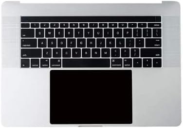 Ecomaholics Premium Trackpad Protector pentru laptop GIGABYTE AERO 17 17.3 inch, capac negru touch pad anti Scratch anti Fingerprint