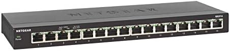 Netgear 16 porturi GB Switch neadministrat, GS316-100PES