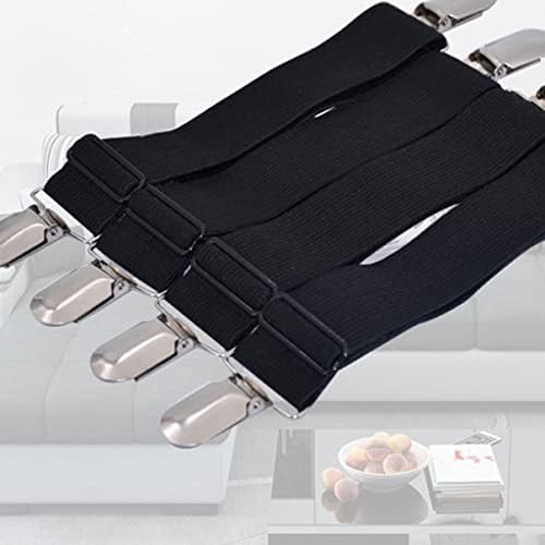 Veemoon 8buc curele de pat pentru bretele Clipuri fix multifunctional fixare clemă Clip saltea elemente de fixare elastice