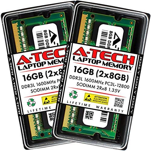 A-Tech 16 GB RAM pentru Dell XPS ONE 27 Desktop 2720 | DDR3 1600MHz PC3-12800 NON ECC SO-DIMM 2RX8 1.5V-Laptop și notebook