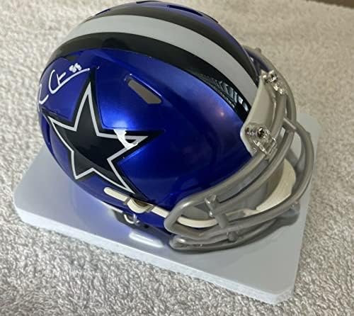 Michael Irvin a semnat cu autograf Dallas Cowboys Mini casca cu autentificare JSA