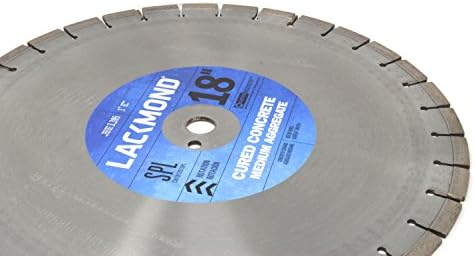 Seria Lackmond SPL - Lama de ferăstrău cu agregat mediu - Instrument de tăiere a betonului umed de 20 umed cu 1 Arbor - CW201251SPL