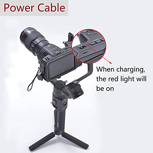 Cablu de alimentare pentru DJI Ronin S Stabilizator Gimbal la BMPCC 4K 6K Cameră video Blackmagic Camera de cinema Camera 4K