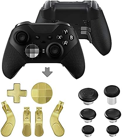 NC Metal thumbsticks mânere Analog Stick D-Pads butoane ajustare instrument pentru Xbox One pentru Elite Seria 2 Wireless Controller