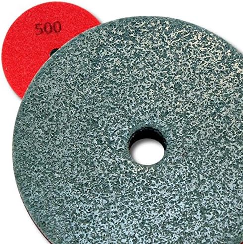 4 inch Kent Grit 500 Diamond Sponge Fibra Pad pentru podele din marmură
