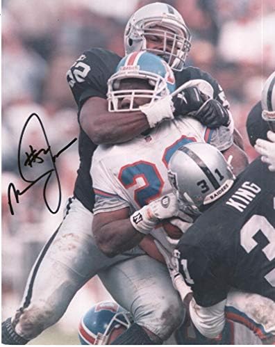 Mike Jones Oakland Raiders a semnat autografat 8x10 foto w/coa