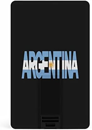 Argentina Flag USB 2.0 Flash-Drives Memory Stick Stick Credit Card Forma
