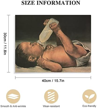 Pictură cu lapte pentru bebeluși Pictură pepinieră Artă pentru copii Cameră Artă de perete Canvas imprimeuri de artă pentru