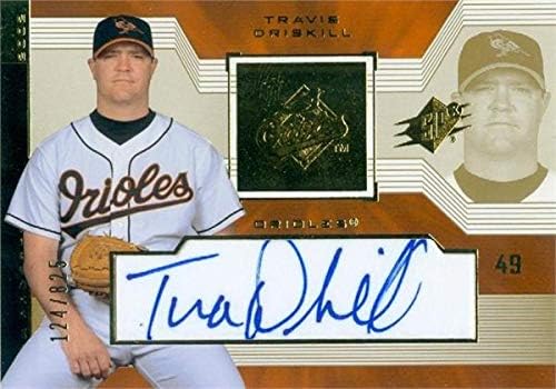 Autograf depozit 650840 Travis Driskill Card de baseball autografat - Baltimore Orioles 2002 Superior Deck - No.241 LE 124-825