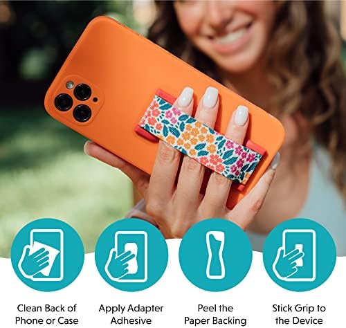 LoveHandle PRO Premium Phone Grip - curea pentru telefon-Suport magnetic pentru telefon și suport pentru Smartphone și tabletă-Negru