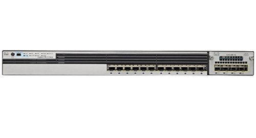 Cisco WS-C3750X-12S-S Stackable 12 GE SFP Ethernet Port, cu sursă de alimentare cu 350W 1 RU, set de caracteristici de bază