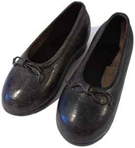Victorian Trading Co. Pereche de metal Keepsake pantofi maro finisaj