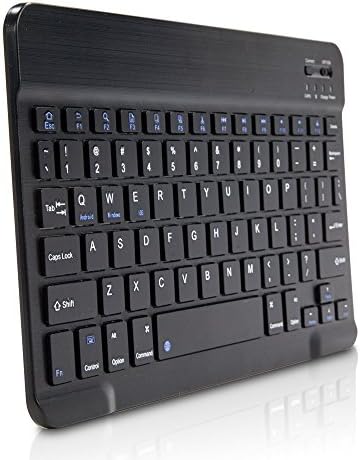 Tastatură BoxWave compatibilă cu Fusion5 FWIN232 PRO S2-SlimKeys tastatură Bluetooth, tastatură portabilă cu comenzi integrate