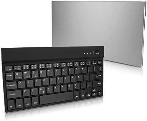 Tastatură BoxWave compatibilă cu HP Slate 17-tastatură Bluetooth SlimKeys - cu iluminare din spate, Tastatură portabilă cu