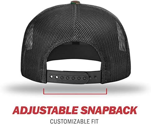 Richardson Unisex 511 FlatBill Trucker Cap Cap de baseball reglabil Snapback
