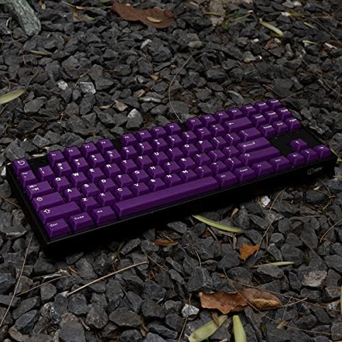 Mintcaps Purple Translucent Keycaps Doubleshot Profil Cherry Set Full Set Full 121 Tasta tastatură personalizată pentru tastatură