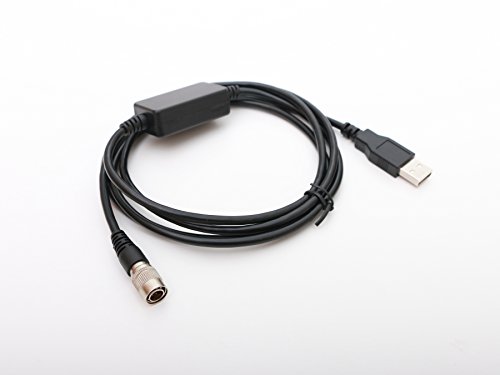 Total stații de date USB Cablu masculin 6pin hirose pentru stații totale topcon GTS-102N, GTS-332N, GPT-3000LN, GPT-4000N
