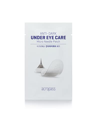 [Acropass] sub Patch Microcone pentru îngrijirea ochilor | Scădește aspectul cercurilor întunecate și pungilor de ochi | Patch