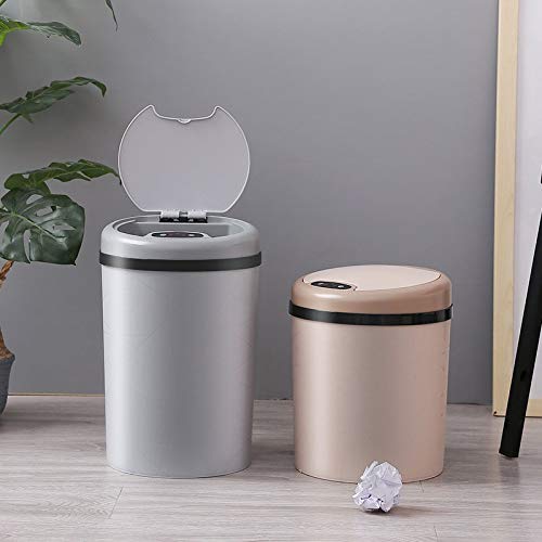N / un nou senzor inteligent coș de gunoi acasă creativ Living Bucatarie Dormitor Baie cu capac Electric automat gunoi
