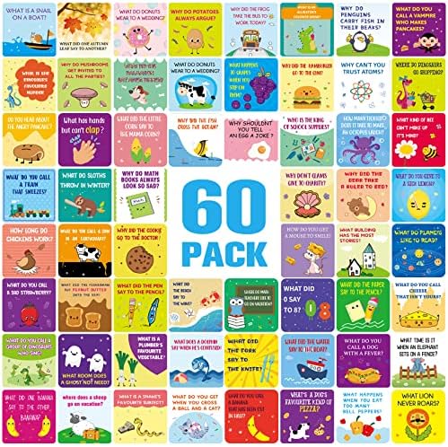 60 de pachete de prânz note pentru copii cărți de glumă pentru Băieți Fete cărți de Note inspiraționale Note motivaționale