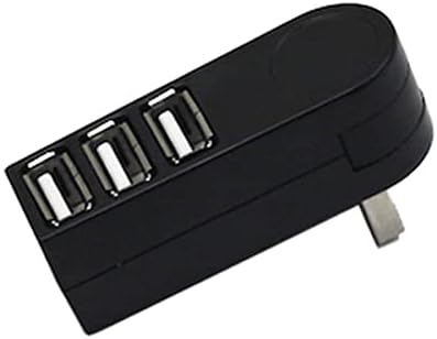 SOLUSTRE USB Hub 1 buc Compact Splitter Hubblack port USB portabil port USB mare Hub