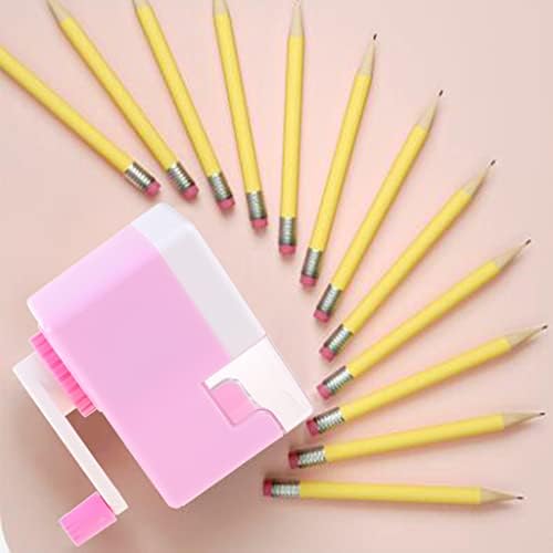 Manual portabil ascuțit cutie de depozitare cu capacitate mare de culori asortate de birou consumabile de birou creion manual