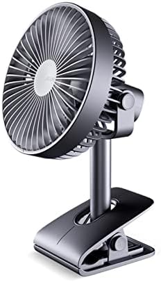 SYXYSM Ventilator portabil pentru biroul de acasă birou Clip de masă ventilator baterie reîncărcabilă ventilatoare silențioase